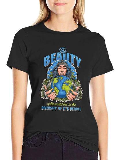 Diversity Graphic T-Shirt - World Peace Tee
