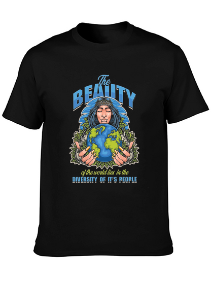 Diversity Graphic T-Shirt - World Peace Tee