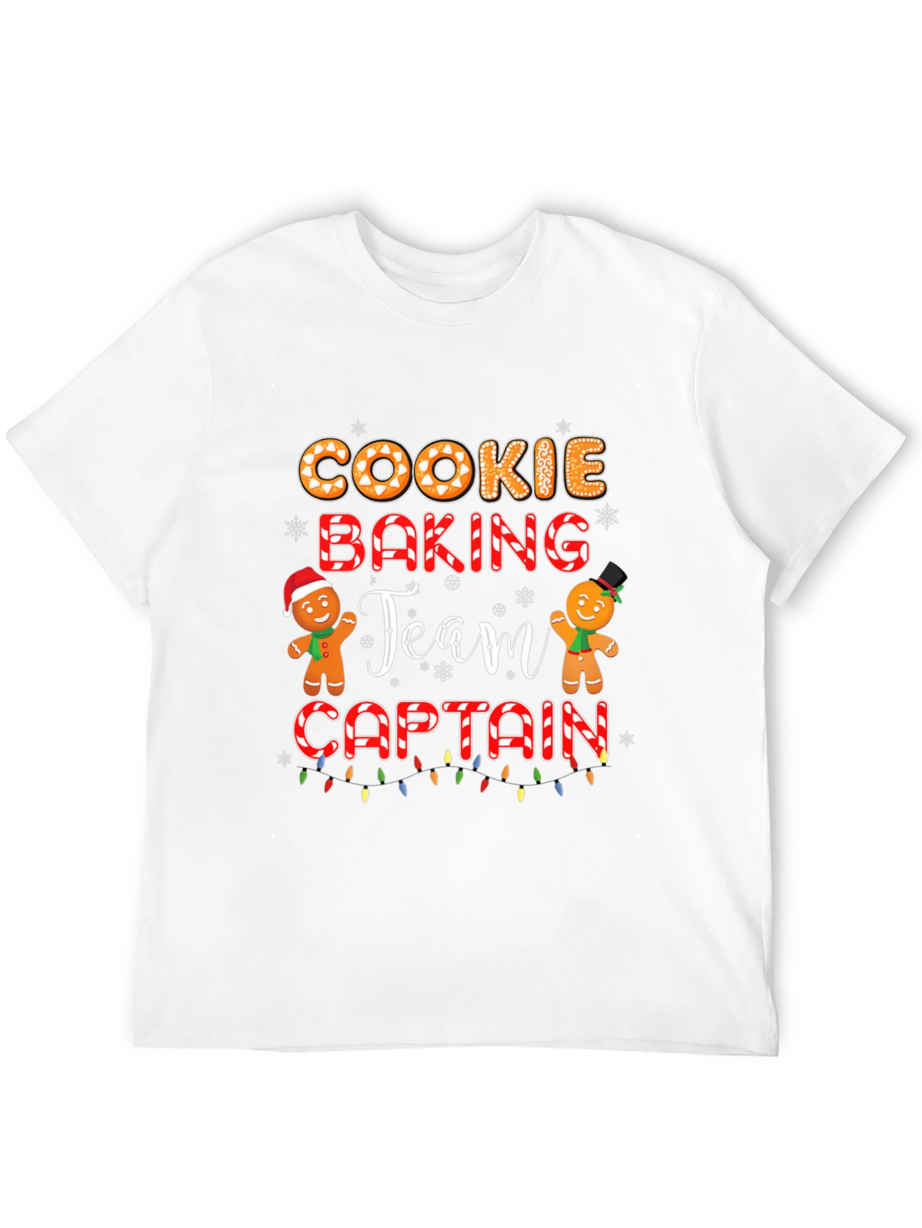 Cookie Baking Team Captain Christmas T-Shirt