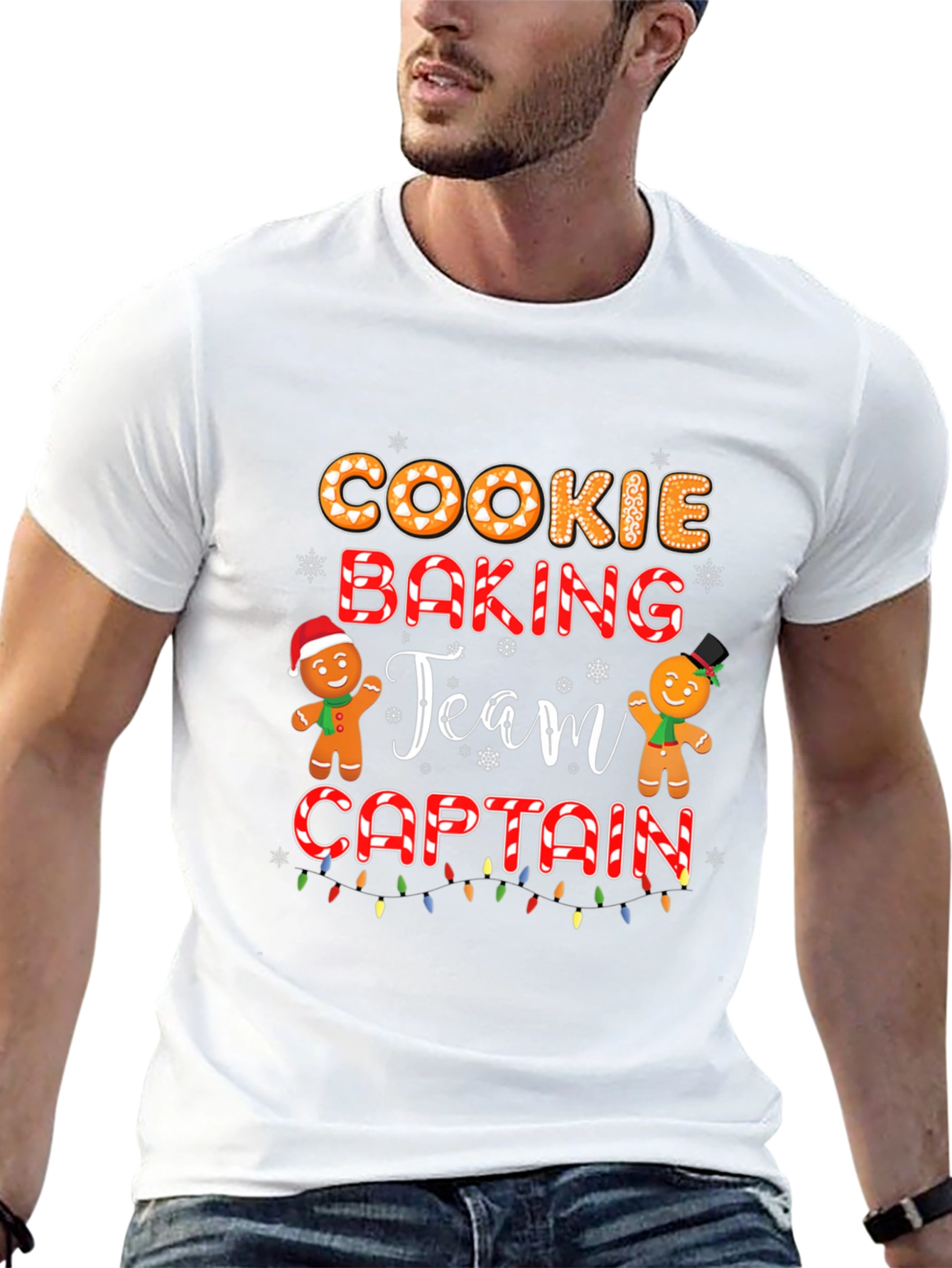 Cookie Baking Team Captain Christmas T-Shirt