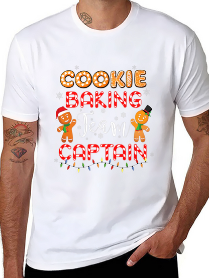 Cookie Baking Team Captain Christmas T-Shirt