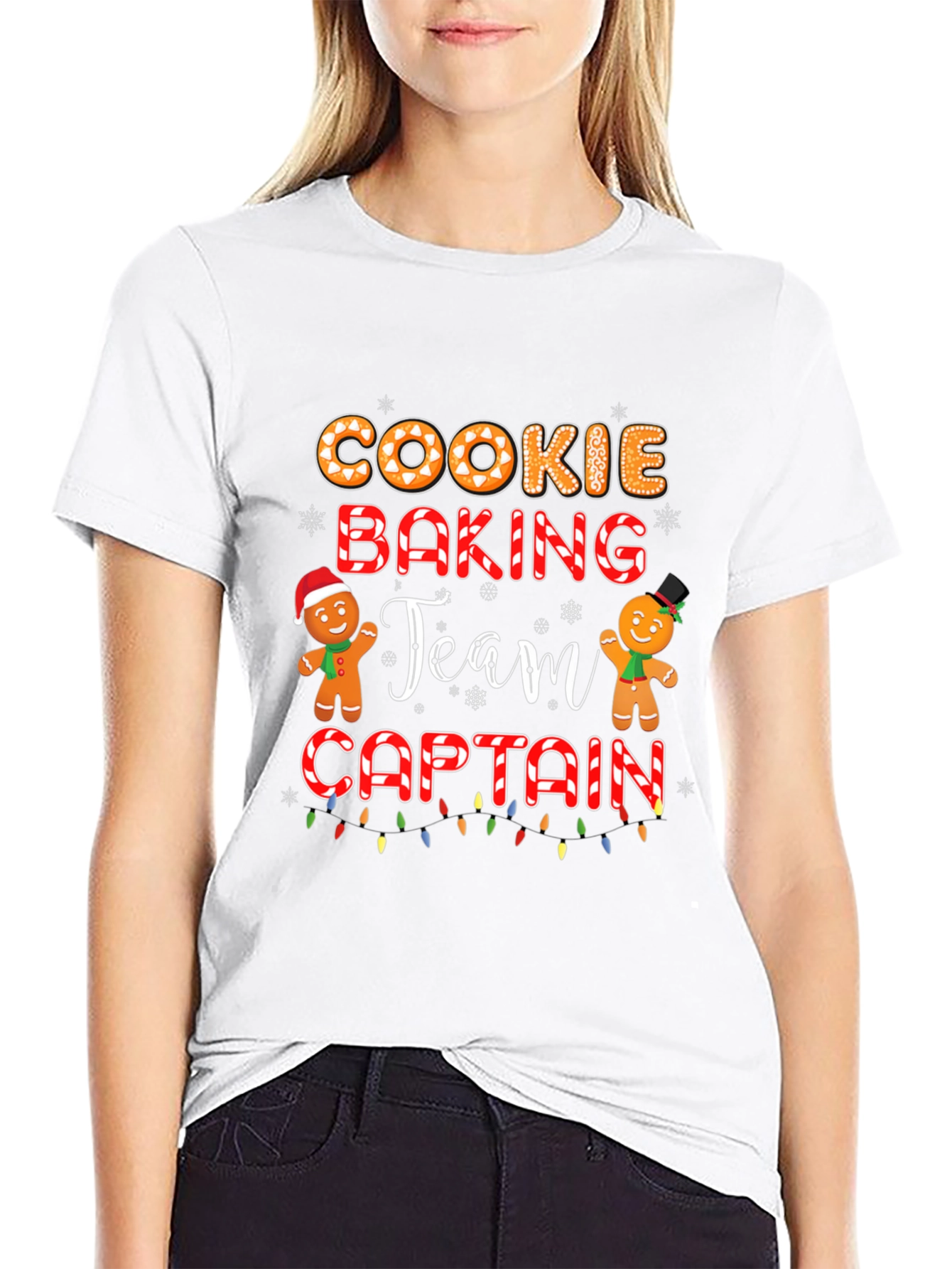 Cookie Baking Team Captain Christmas T-Shirt