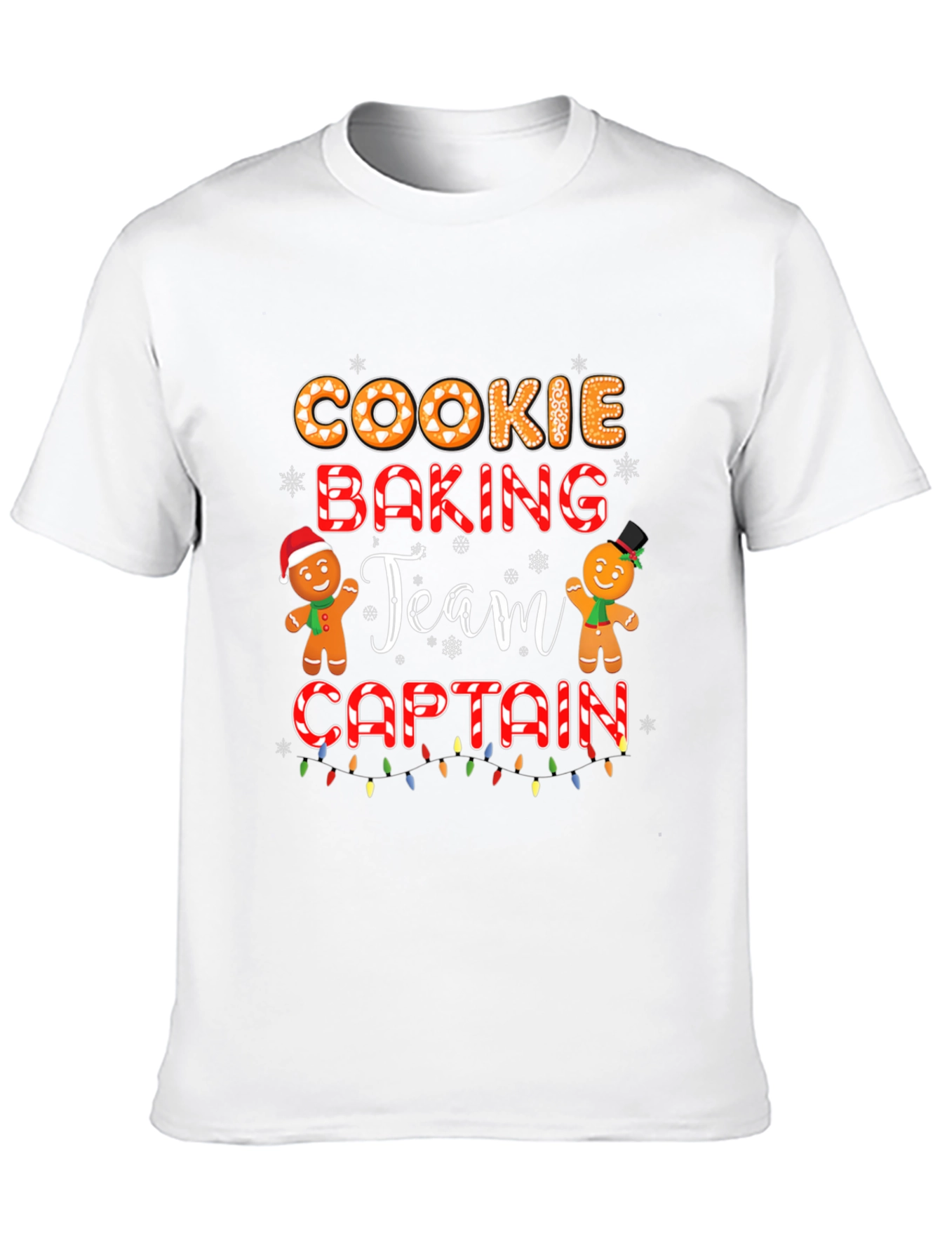 Cookie Baking Team Captain Christmas T-Shirt