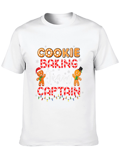 Cookie Baking Team Captain Christmas T-Shirt