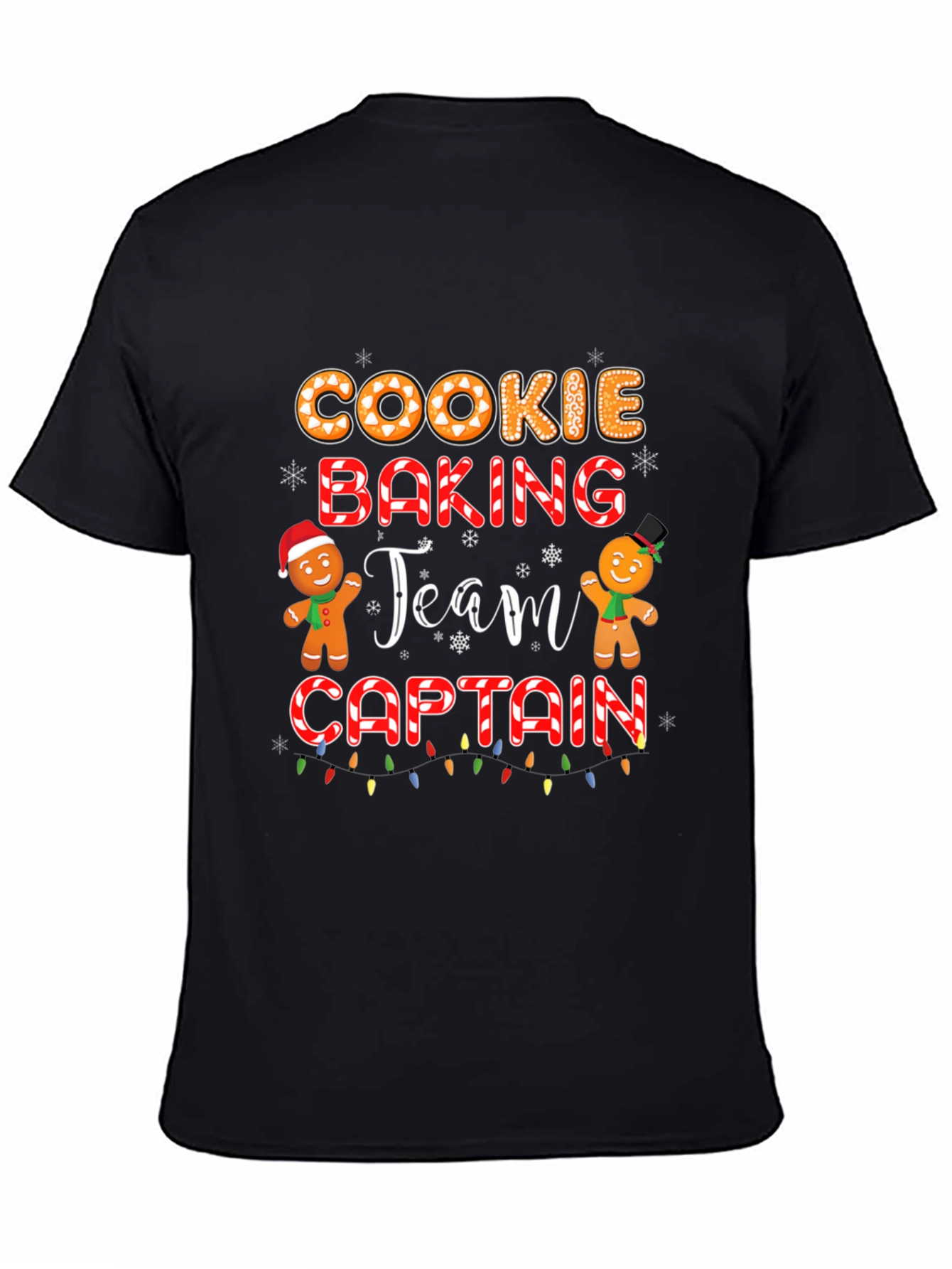 Cookie Baking Team Captain Christmas T-Shirt