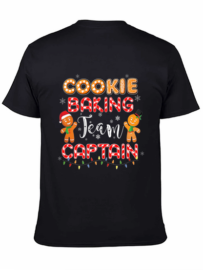 Cookie Baking Team Captain Christmas T-Shirt