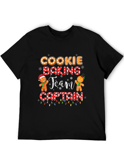 Cookie Baking Team Captain Christmas T-Shirt