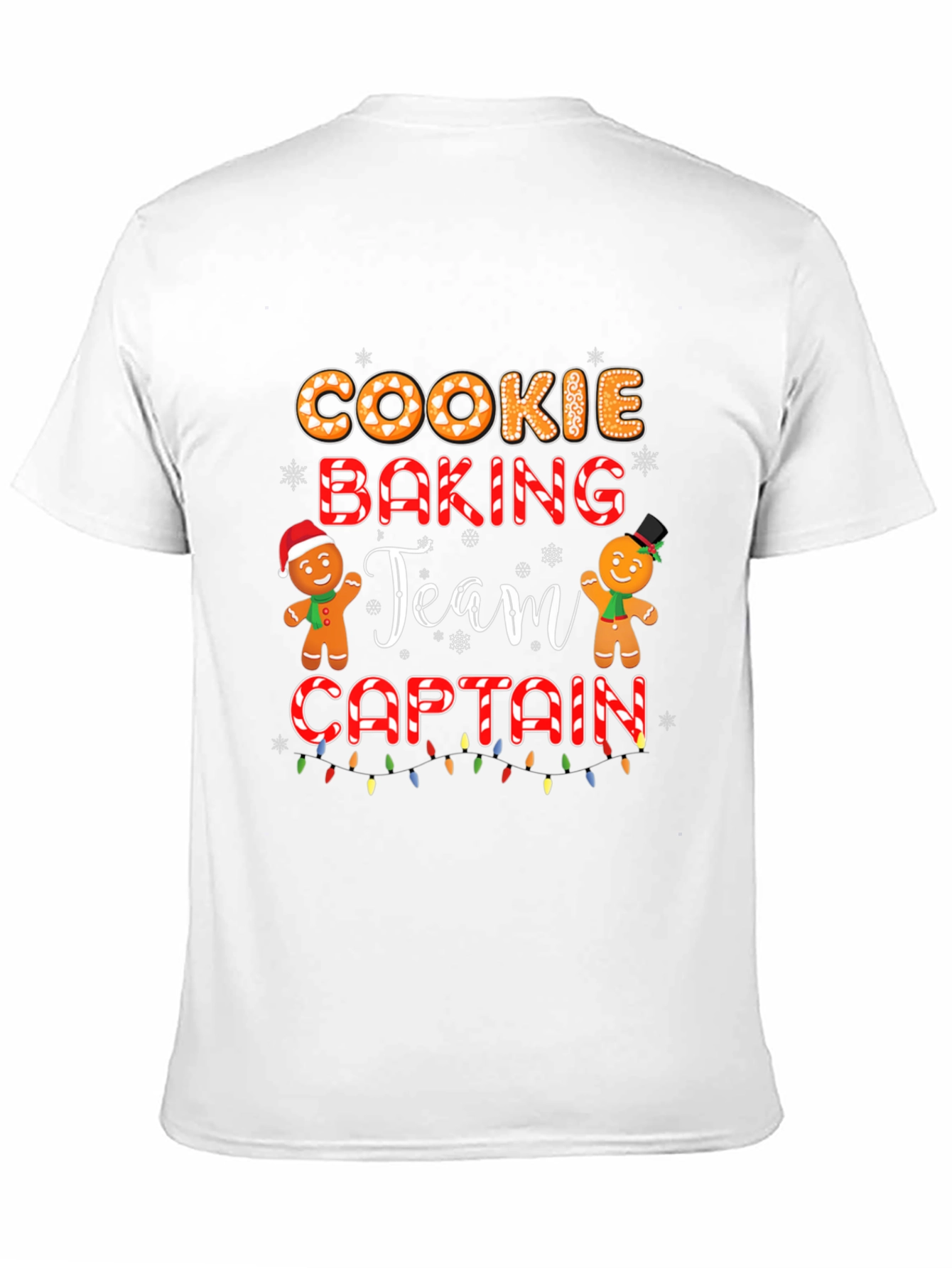 Cookie Baking Team Captain Christmas T-Shirt