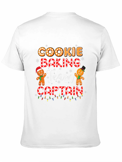Cookie Baking Team Captain Christmas T-Shirt