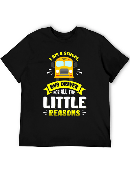 School Bus Driver T-Shirt - Little Reasons