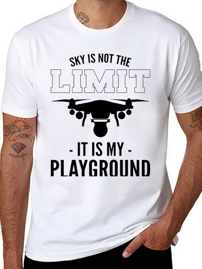 Drone Pilot T-Shirt - Sky is Not the Limit