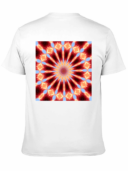 Kaleidoscope Mandala Graphic Tee - Unique Art Shirt