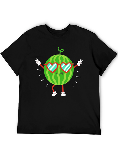 Cool Watermelon Graphic Tee - Fun Summer Shirt