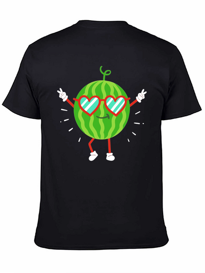 Cool Watermelon Graphic Tee - Fun Summer Shirt