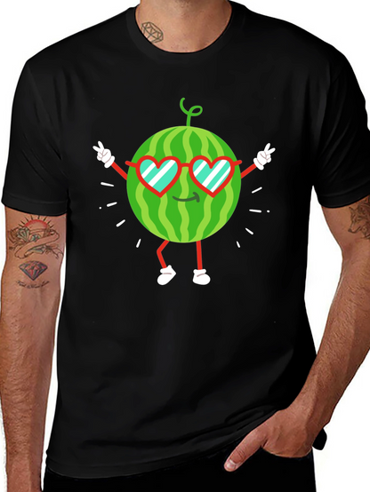 Cool Watermelon Graphic Tee - Fun Summer Shirt