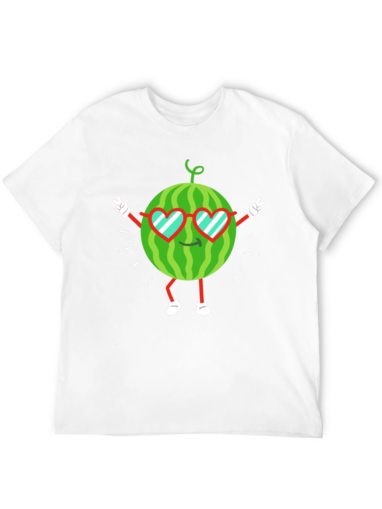 Cool Watermelon Graphic Tee - Fun Summer Shirt