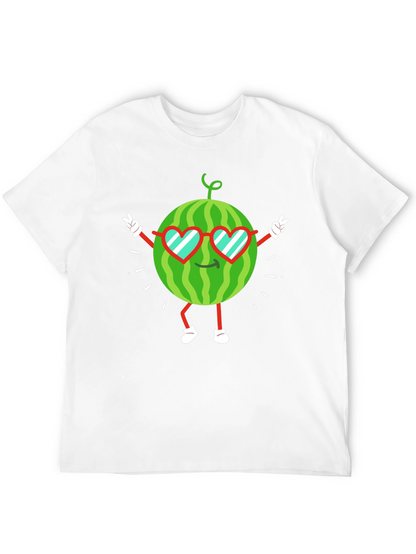 Cool Watermelon Graphic Tee - Fun Summer Shirt
