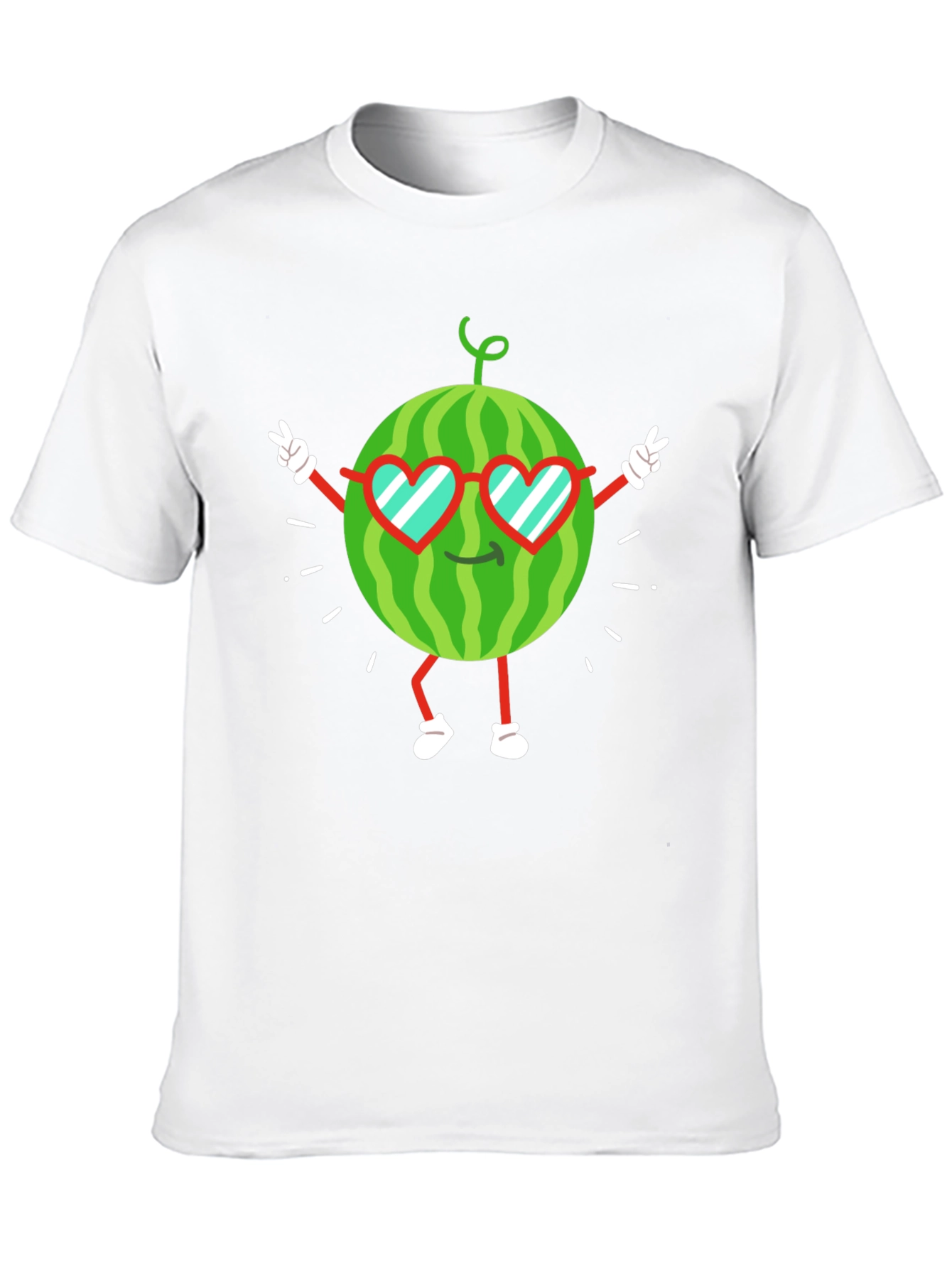 Cool Watermelon Graphic Tee - Fun Summer Shirt