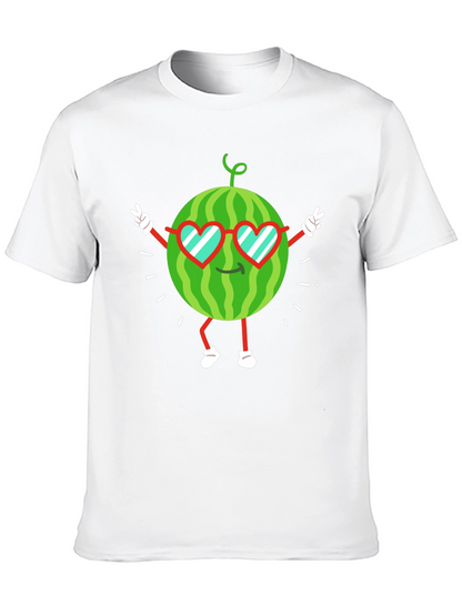 Cool Watermelon Graphic Tee - Fun Summer Shirt