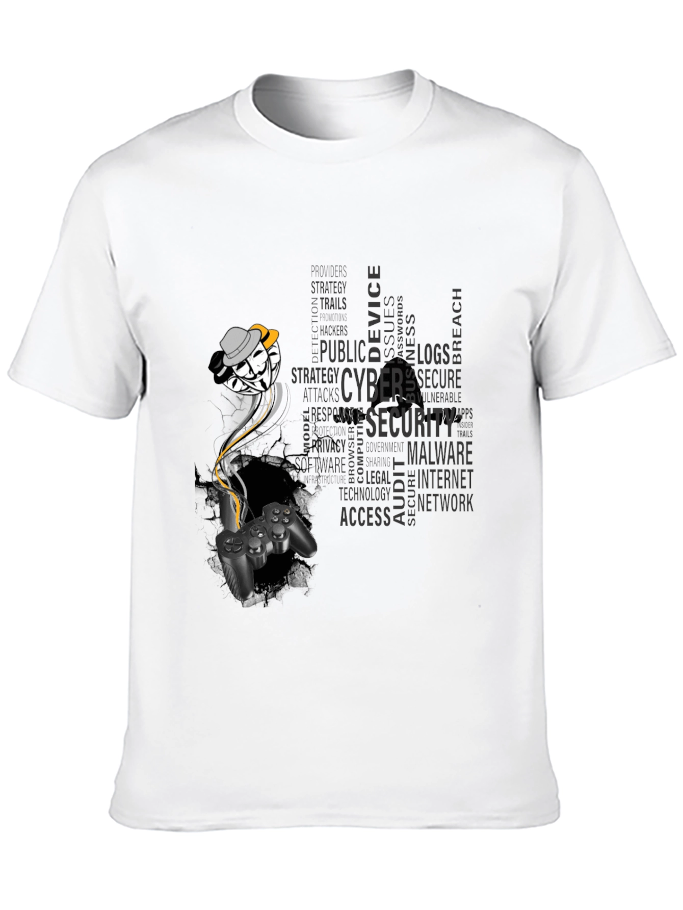 Cyber Security Gamer T-Shirt - Hack the System!
