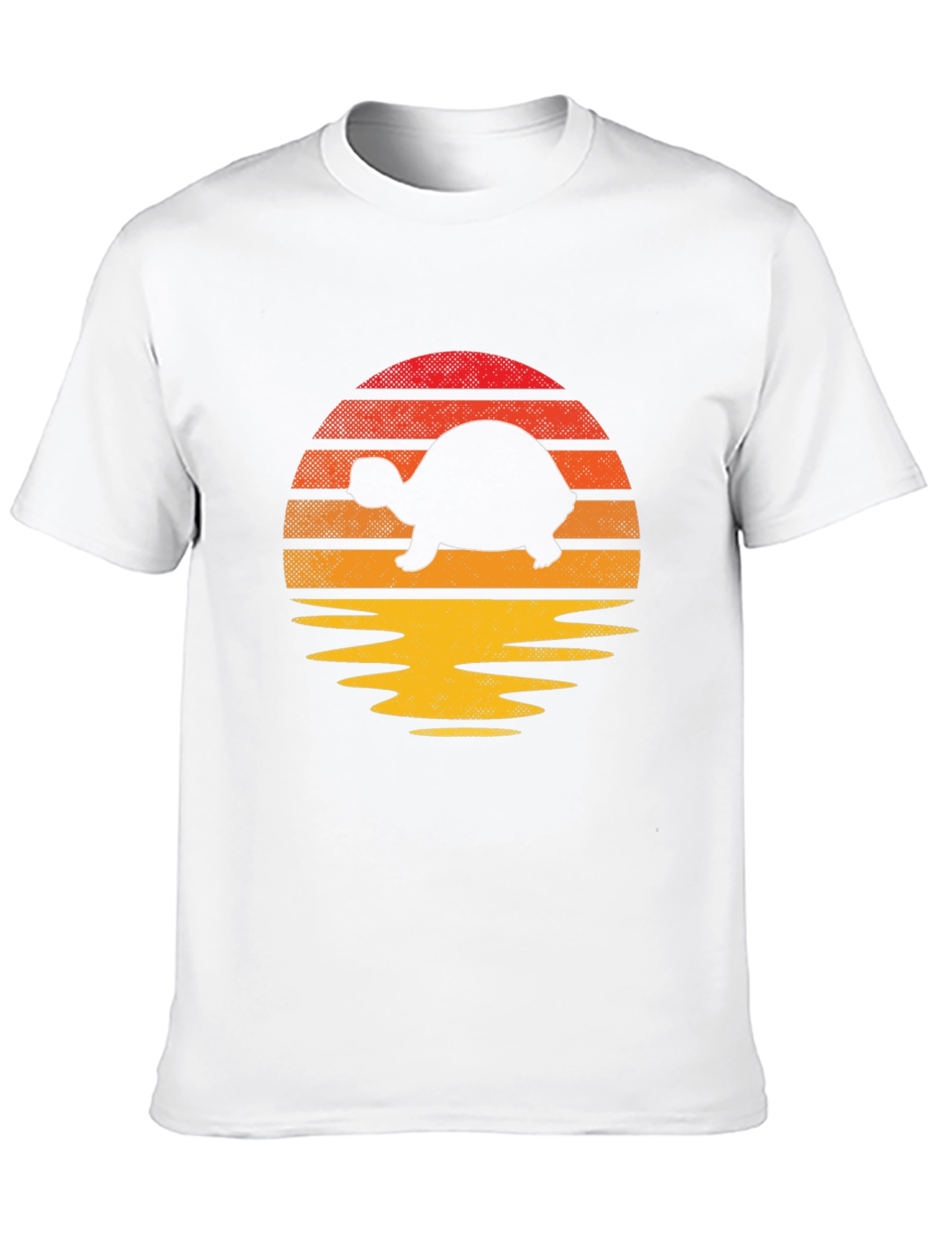 Turtle Sunset Graphic Tee - Relaxed Fit