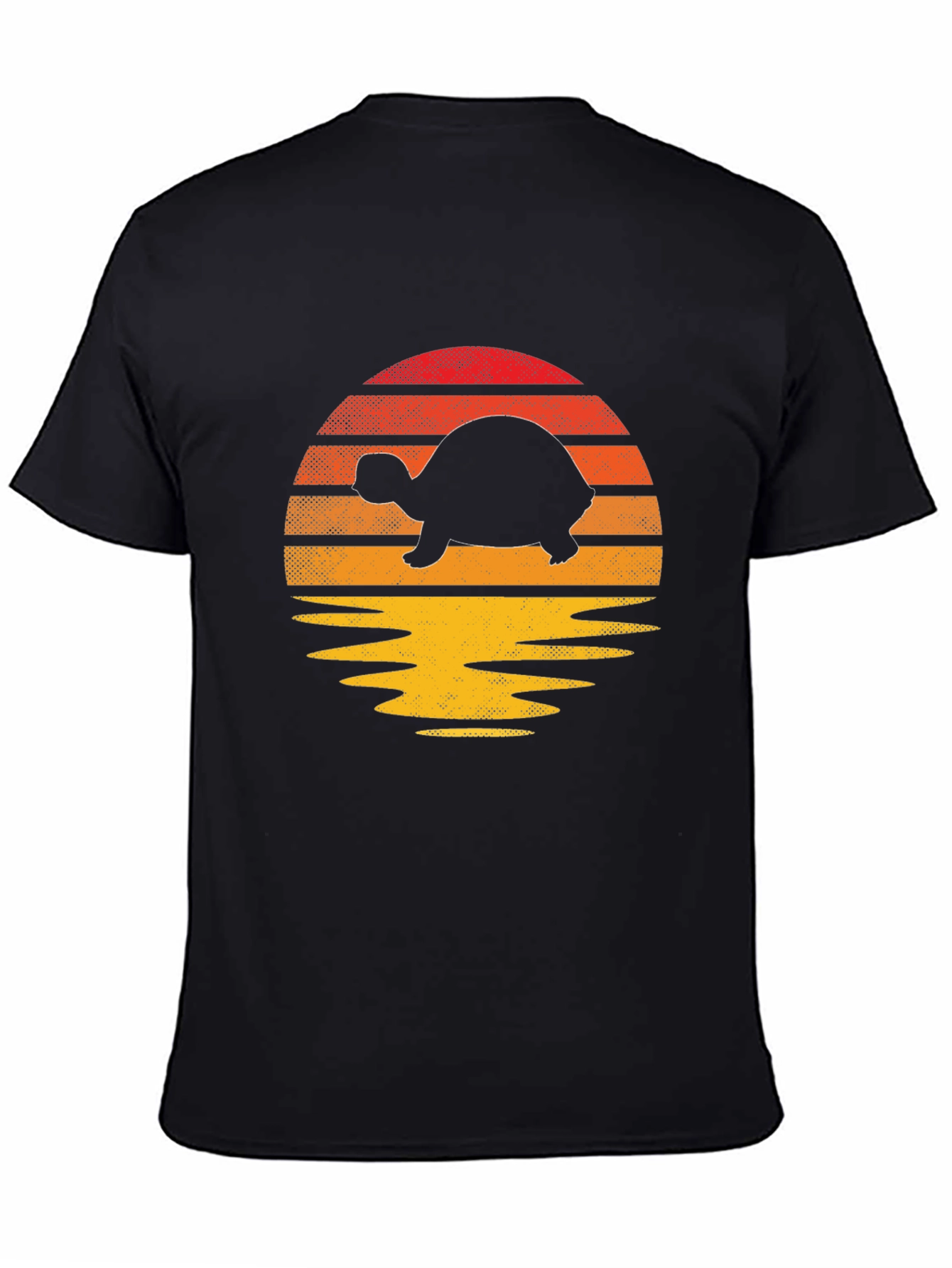 Turtle Sunset Graphic Tee - Relaxed Fit