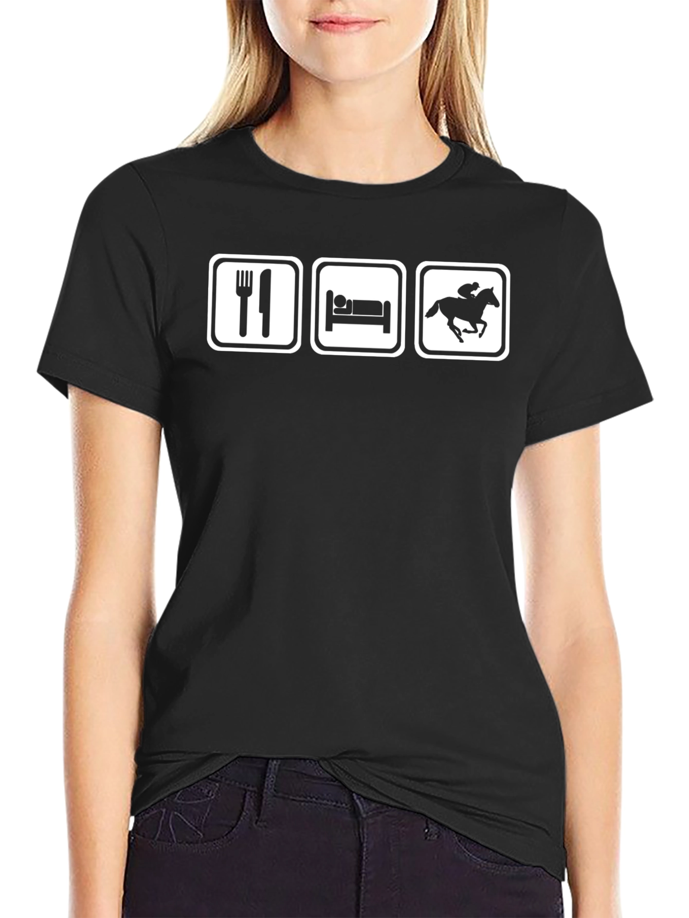 Eat Sleep Race T-Shirt