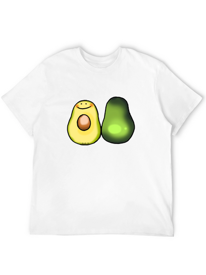 Avocado Graphic Tee - Trendy Fruit Lovers T-Shirt