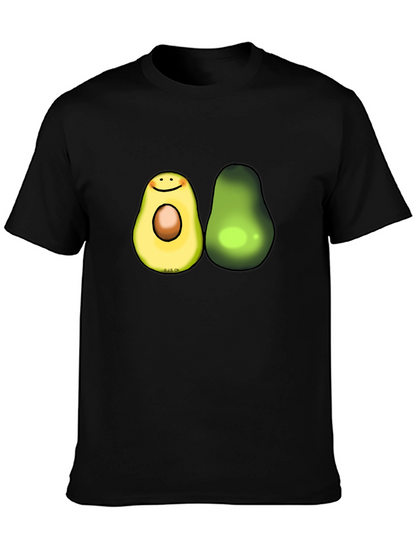 Avocado Graphic Tee - Trendy Fruit Lovers T-Shirt