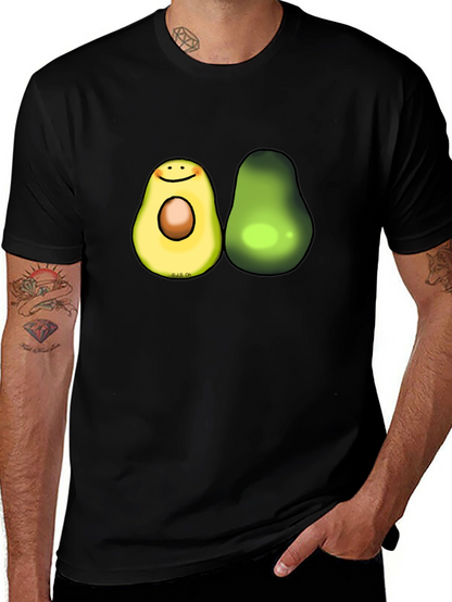 Avocado Graphic Tee - Trendy Fruit Lovers T-Shirt