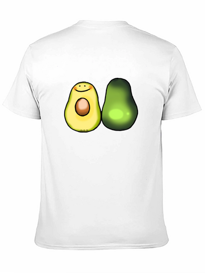 Avocado Graphic Tee - Trendy Fruit Lovers T-Shirt