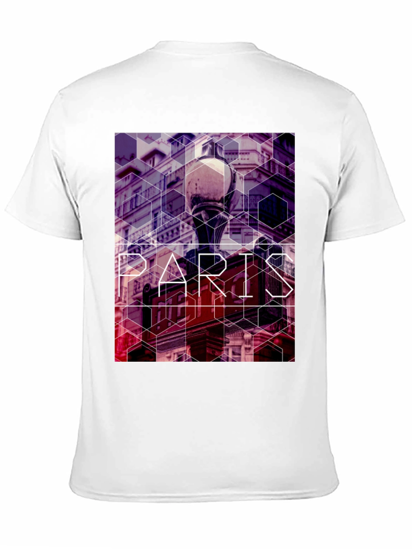 Paris Graphic T-Shirt - Trendy Geometric Print