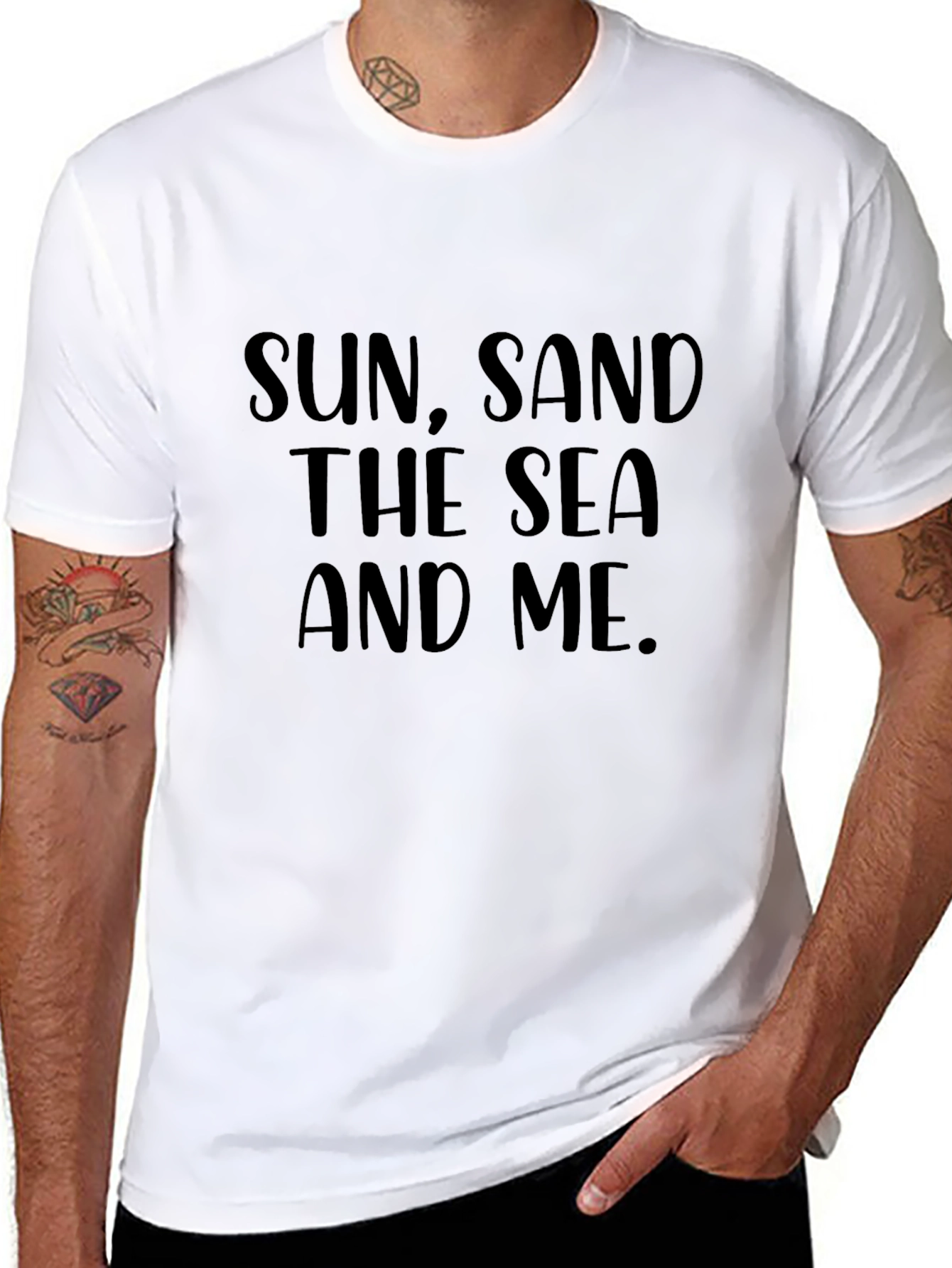 Sun Sand The Sea And Me T-Shirt