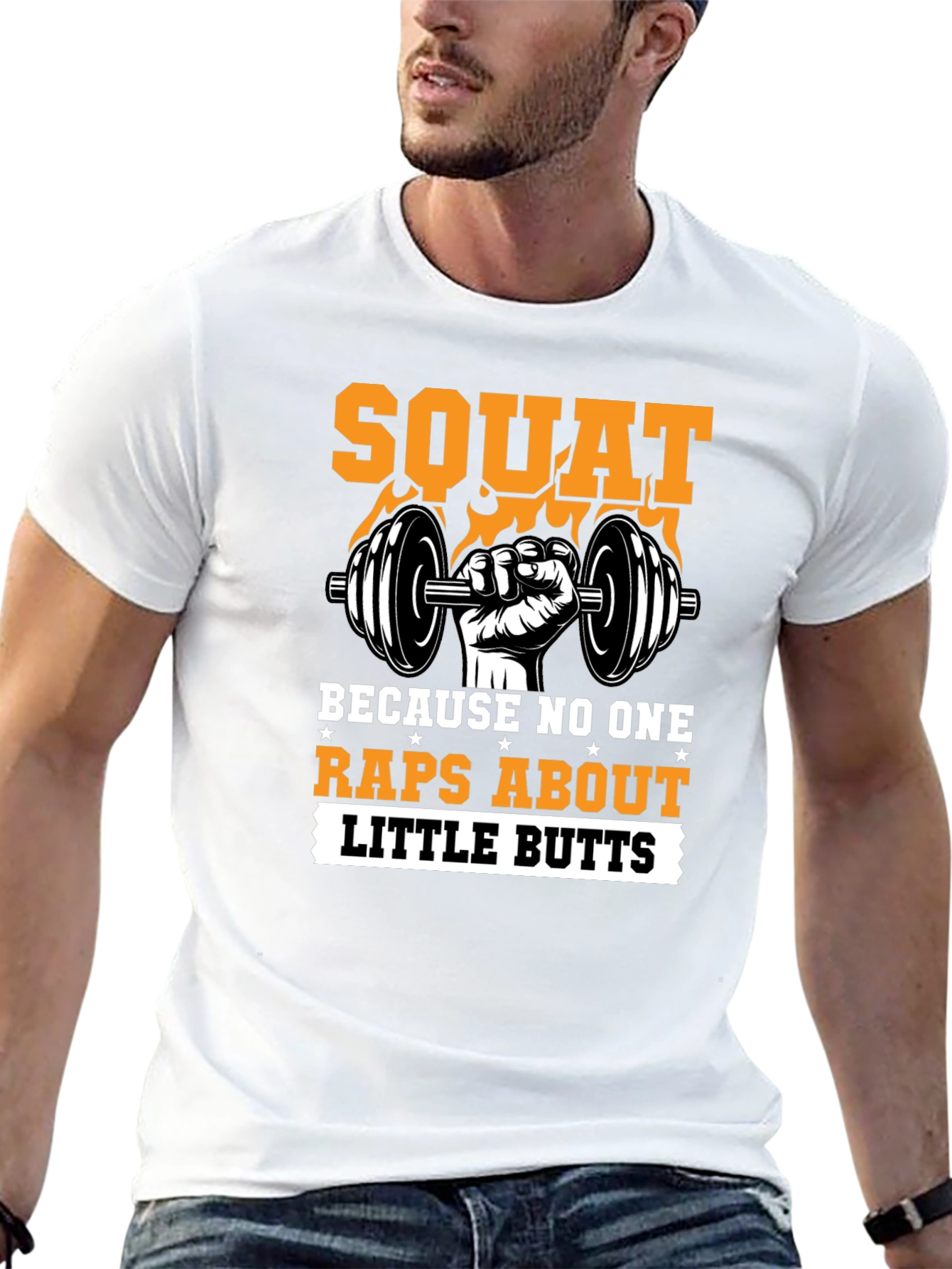 Squat Motivational Gym T-Shirt