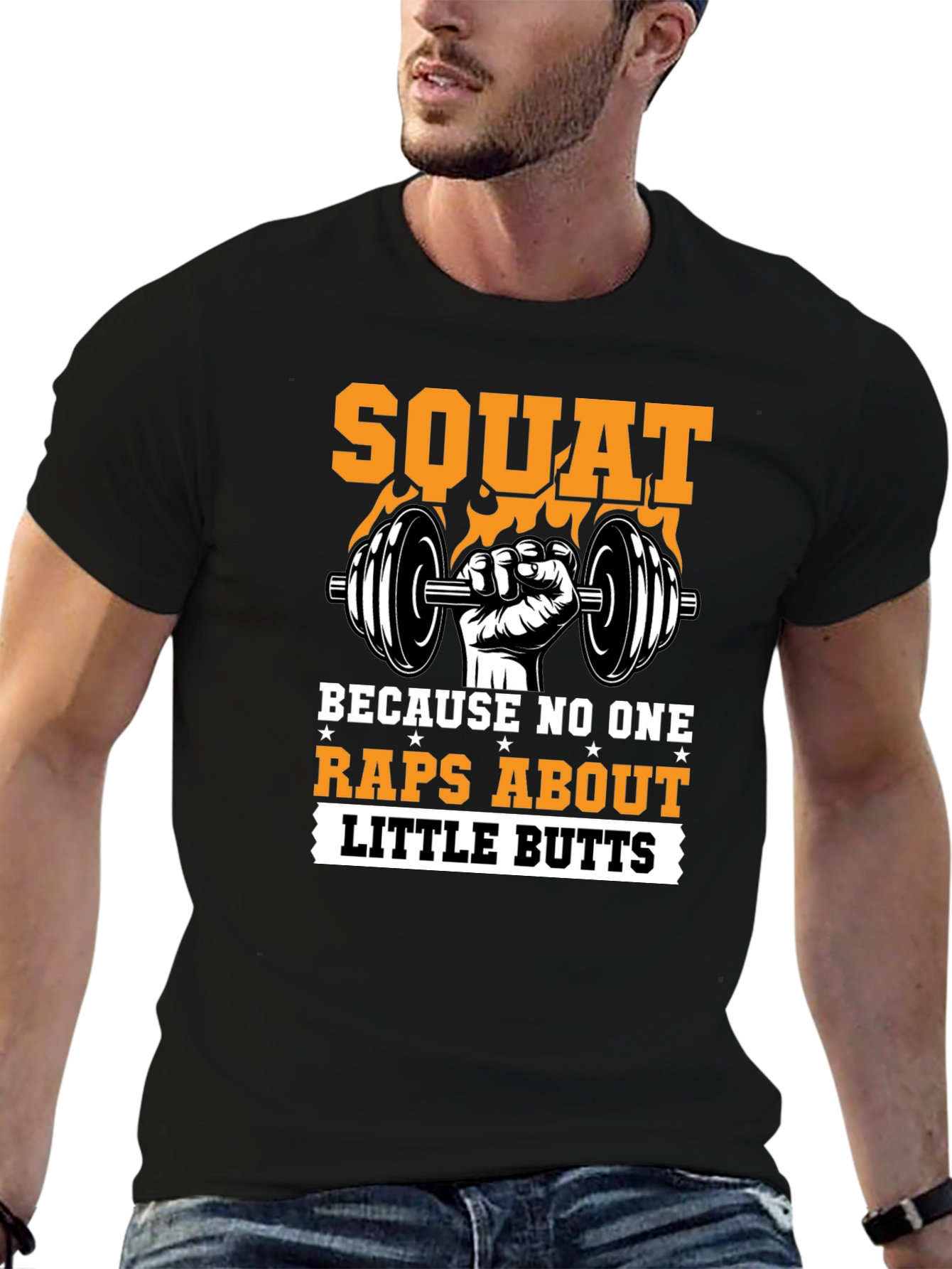 Squat Motivational Gym T-Shirt