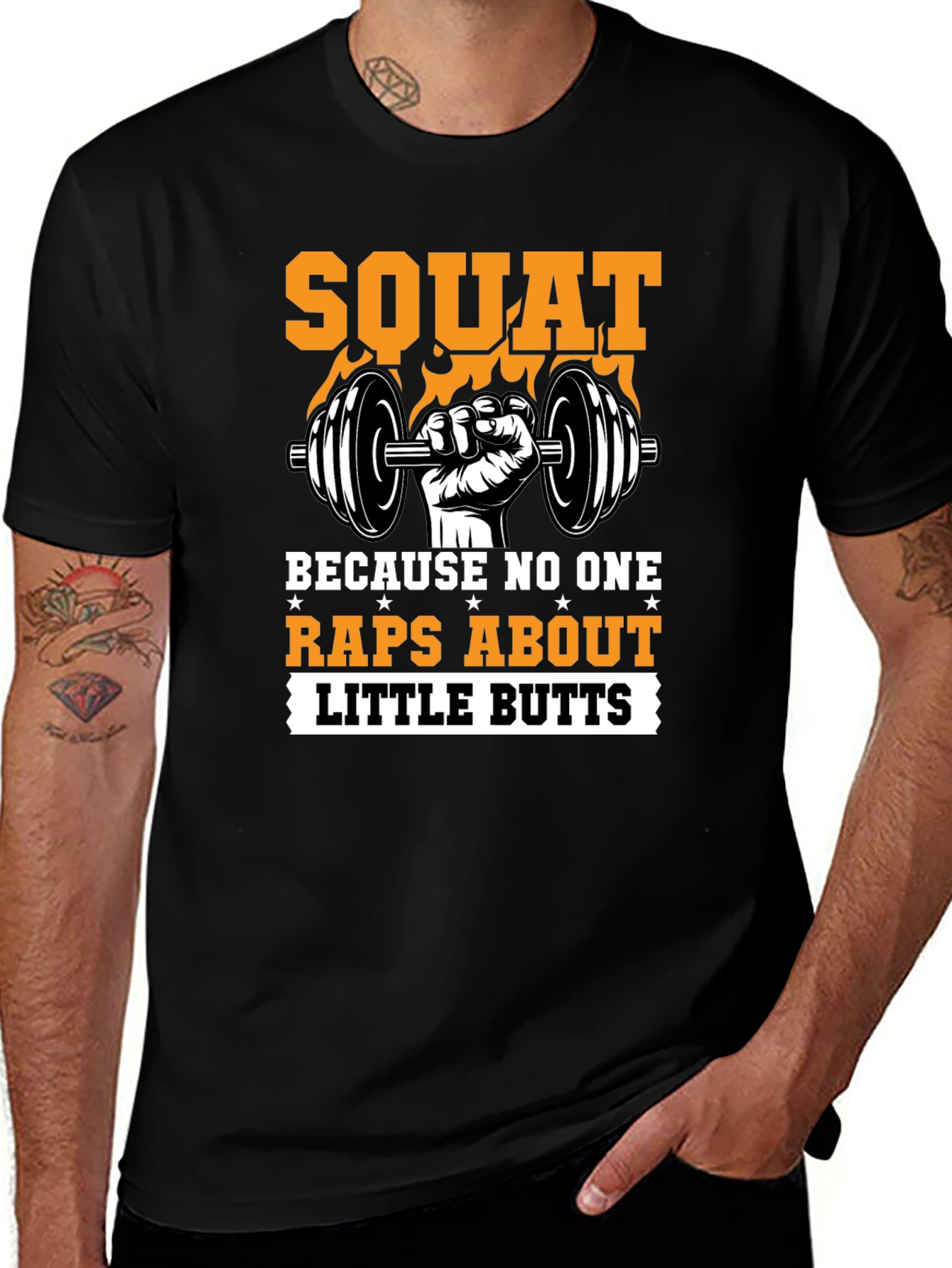 Squat Motivational Gym T-Shirt