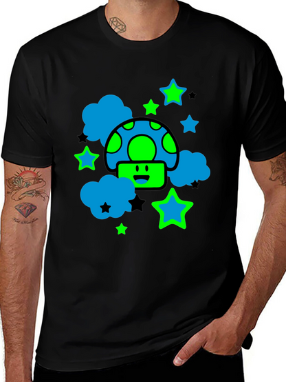 Mushroom Starry Cloud T-Shirt