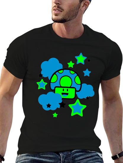 Mushroom Starry Cloud T-Shirt