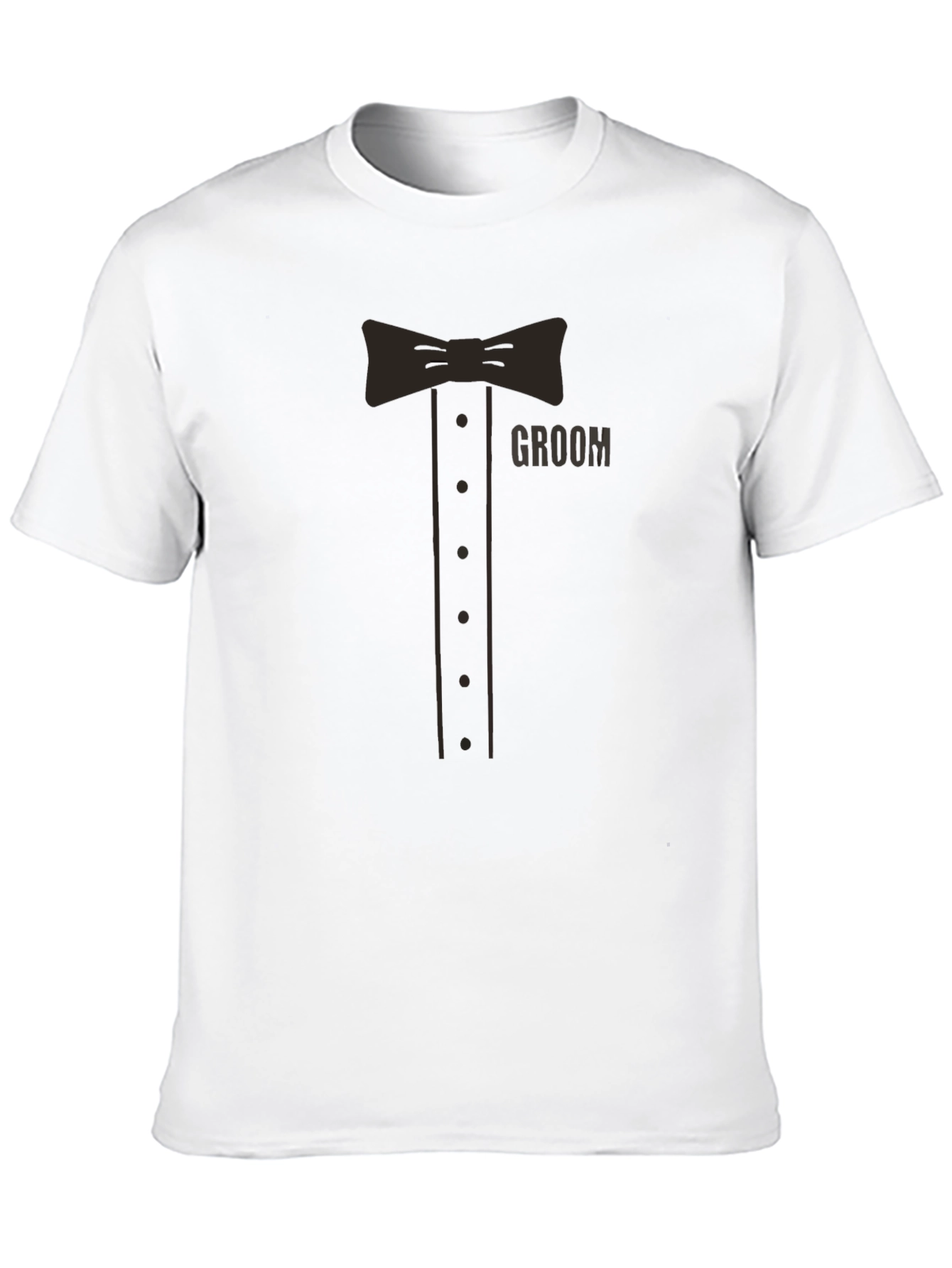 Groom Tuxedo T-Shirt - Wedding Party Apparel