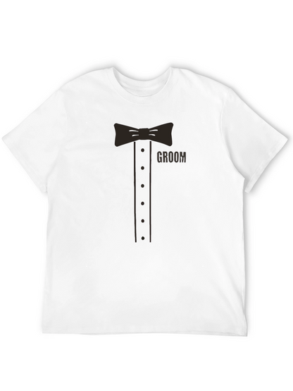 Groom Tuxedo T-Shirt - Wedding Party Apparel