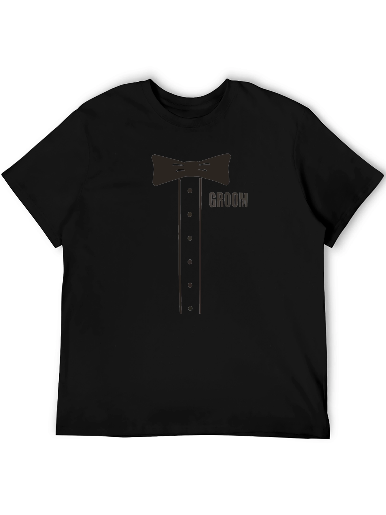 Groom Tuxedo T-Shirt - Wedding Party Apparel