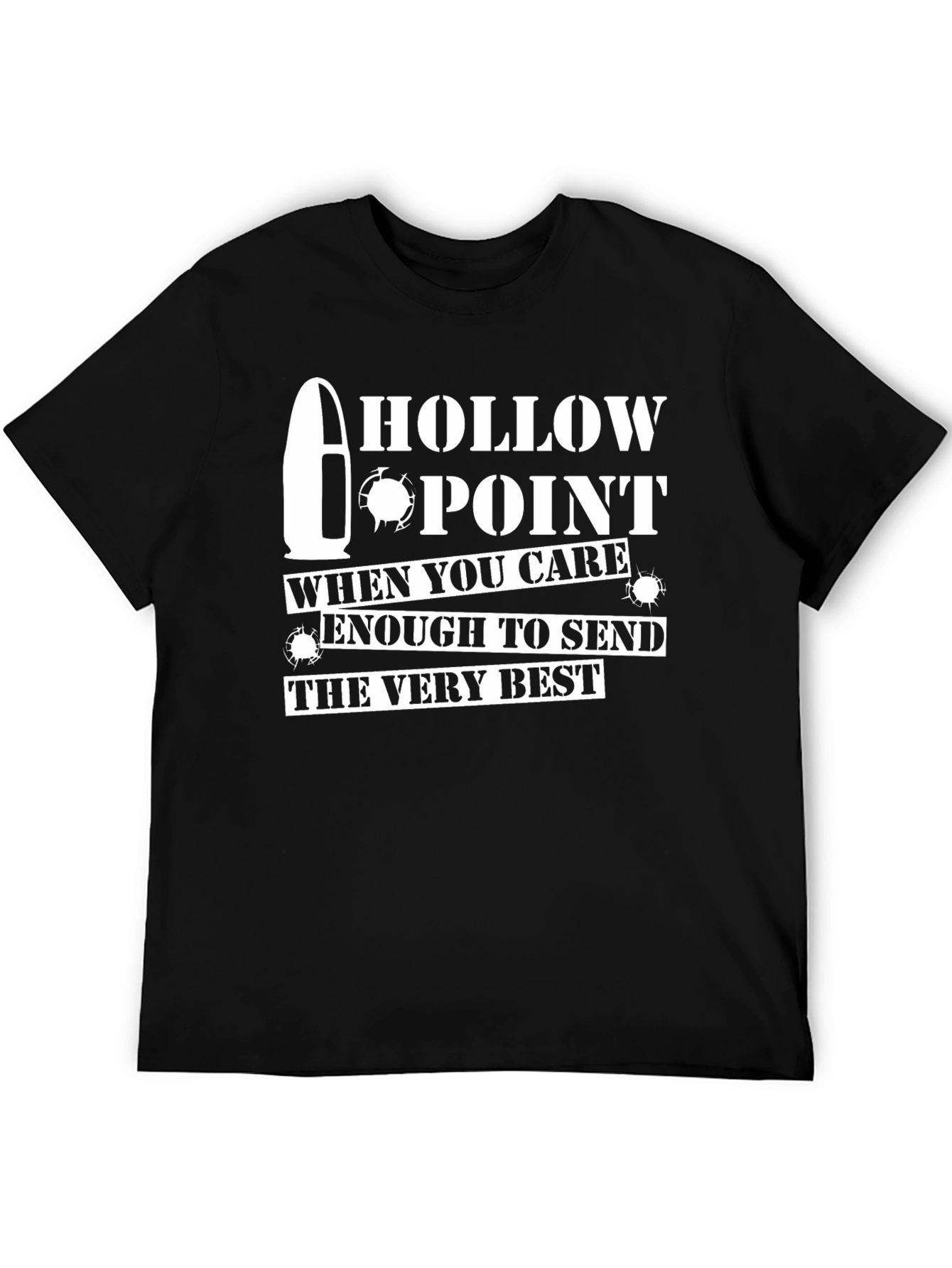 Hollow Point Funny Graphic Tee