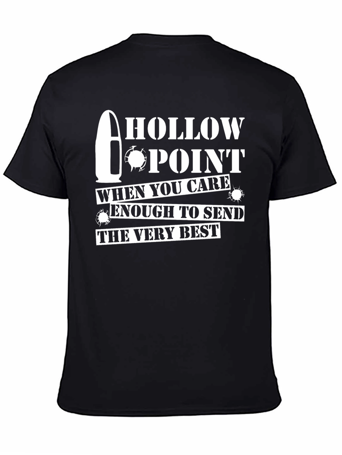 Hollow Point Funny Graphic Tee