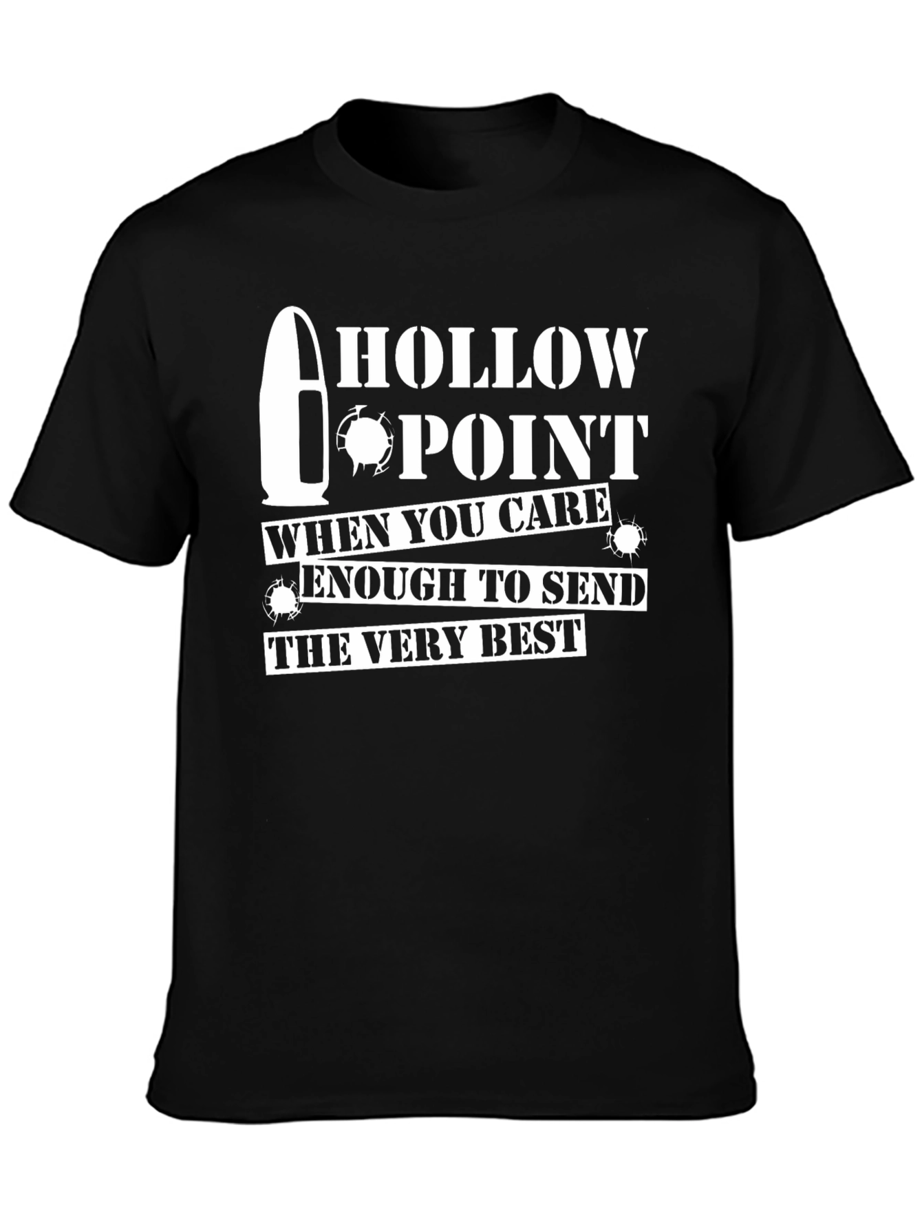 Hollow Point Funny Graphic Tee