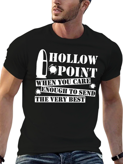 Hollow Point Funny Graphic Tee