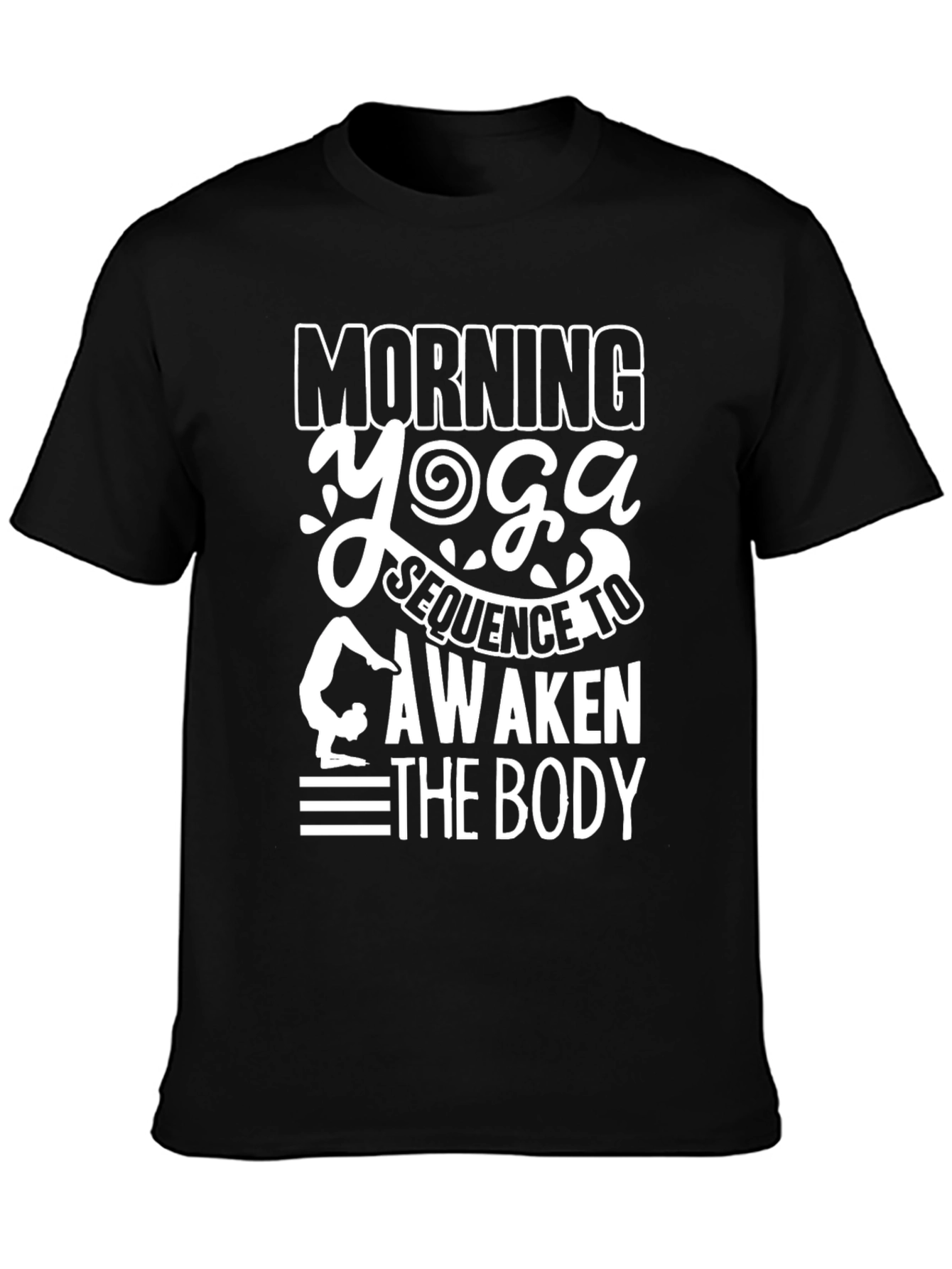 Morning Yoga T-Shirt - Awaken the Body