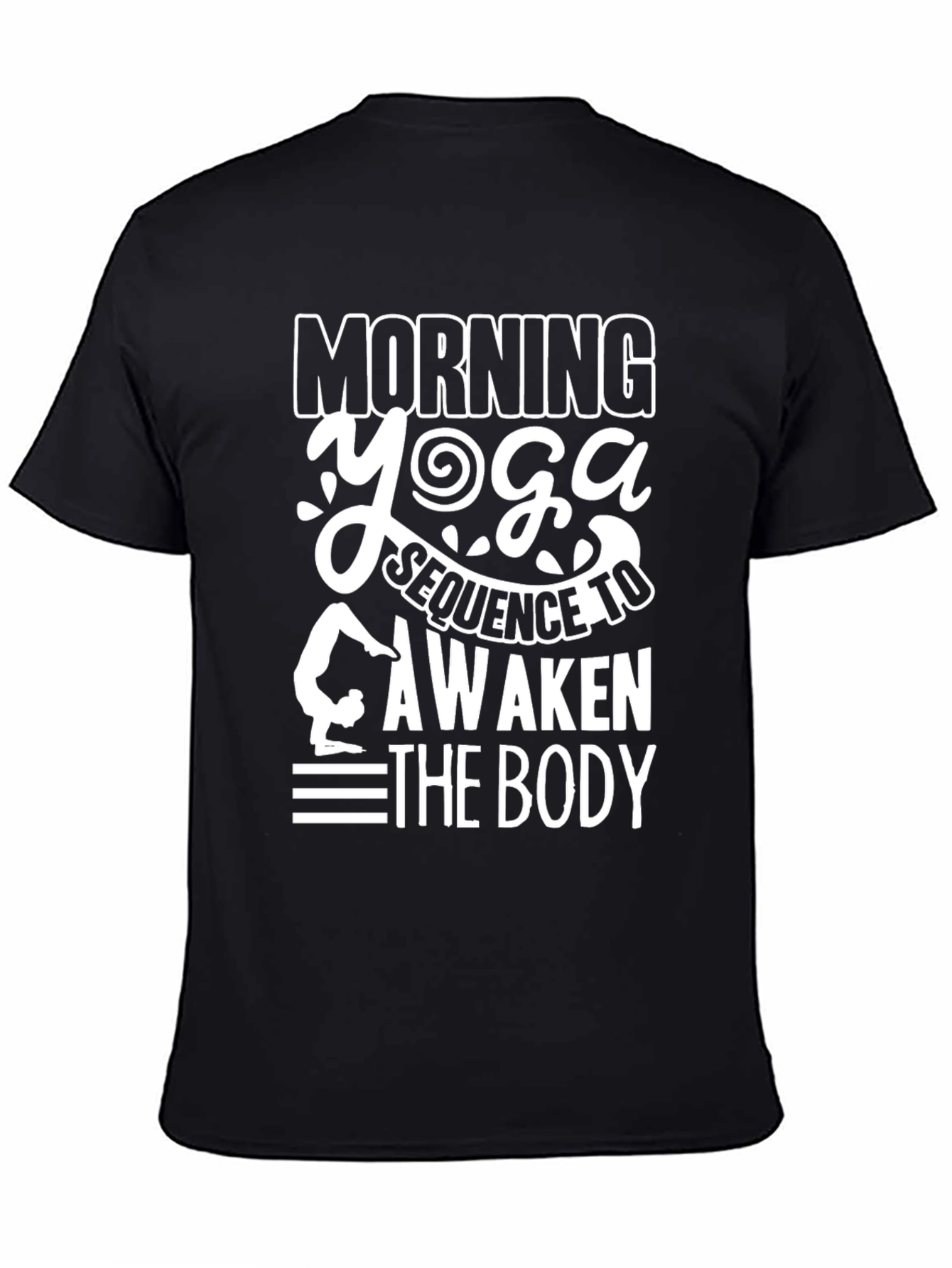 Morning Yoga T-Shirt - Awaken the Body