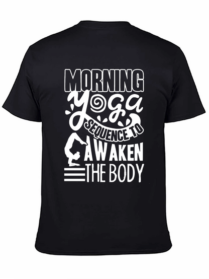Morning Yoga T-Shirt - Awaken the Body