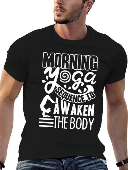 Morning Yoga T-Shirt - Awaken the Body