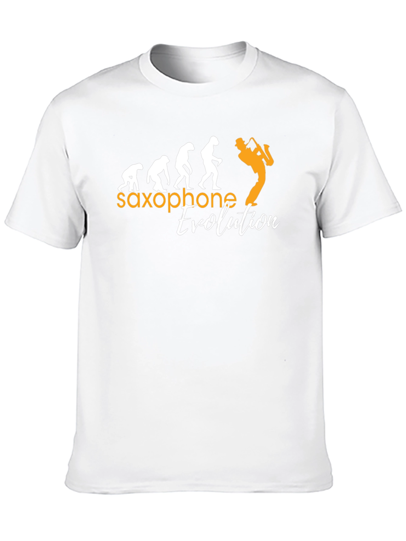Saxophone Evolution Graphic T-Shirt - Musicians Tee